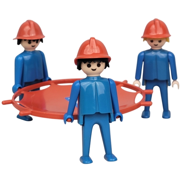 Playmobil System Fire Fighters Deluxe Set Replacement Pieces Lot 1974 - Picture 2 of 5